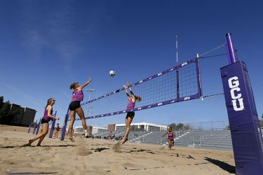 New courts give students their day(s) at the beach - GCU Today
