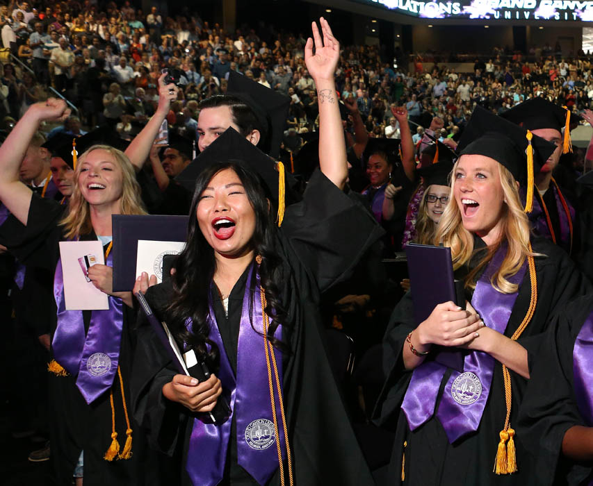 Commencement Day 1: Traditional students - GCU News