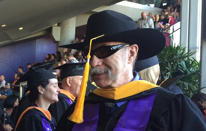 Big Dog' Abell cowboys up, earns master's degree - GCU News