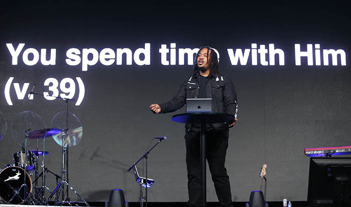 Talley time at Chapel: Here's how to follow Jesus - GCU News