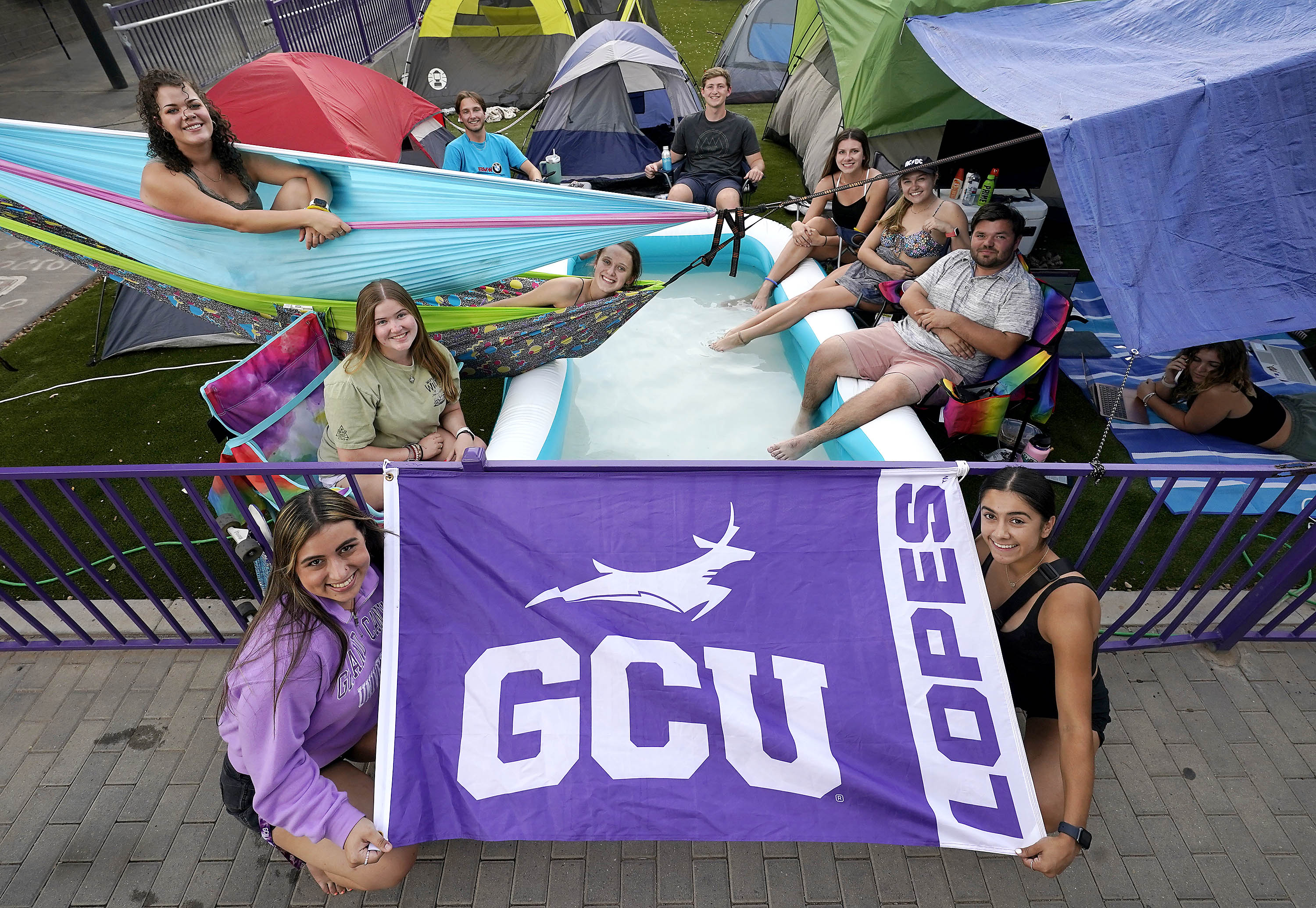 Students conquer the campus wilderness GCU News