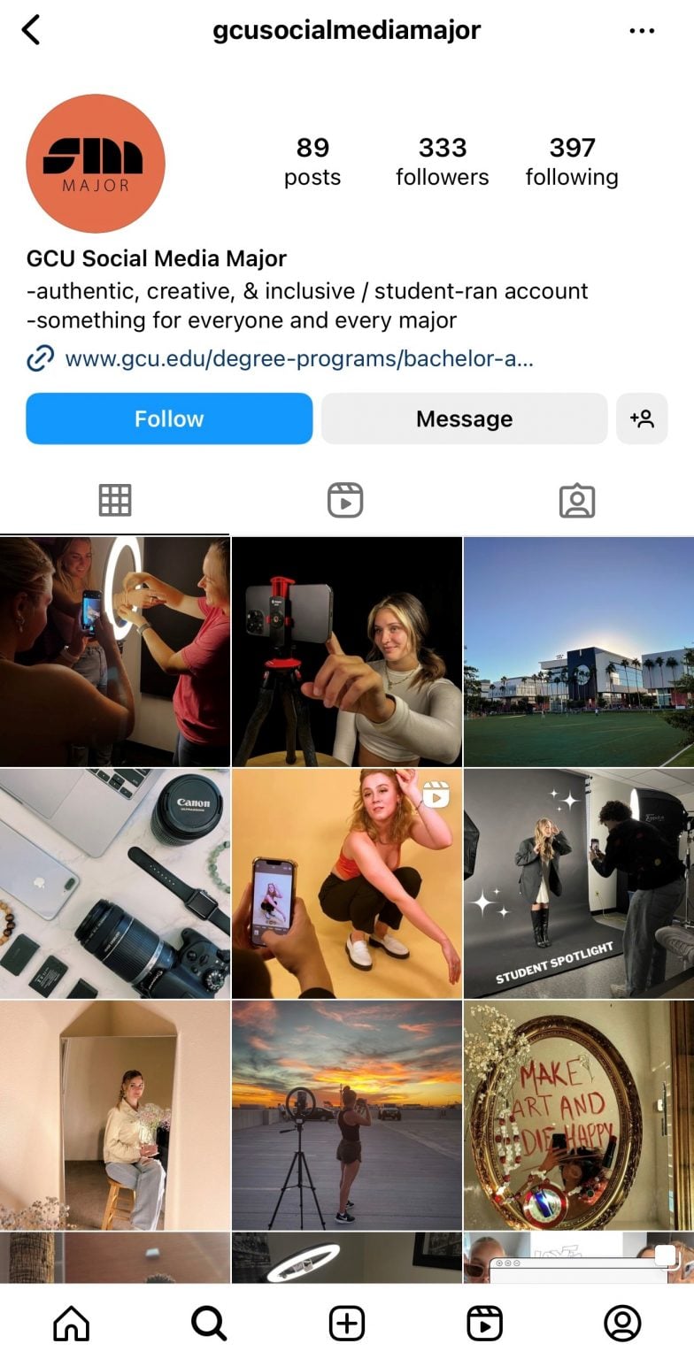 GCU's social media program continues to post healthy growth - GCU News