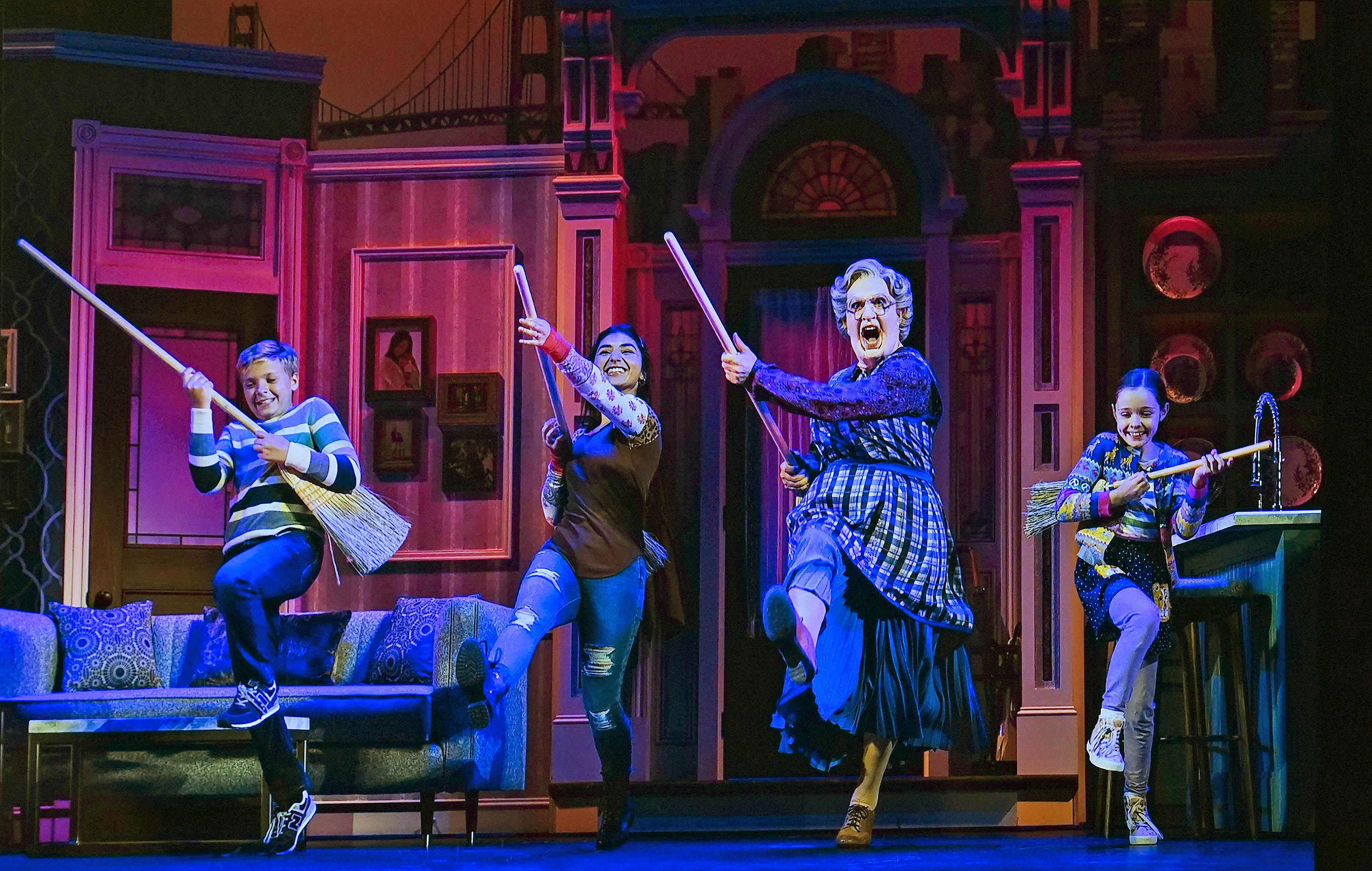 The Broadway crew of “Mrs. Doubtfire” reflects on their journey in showbiz