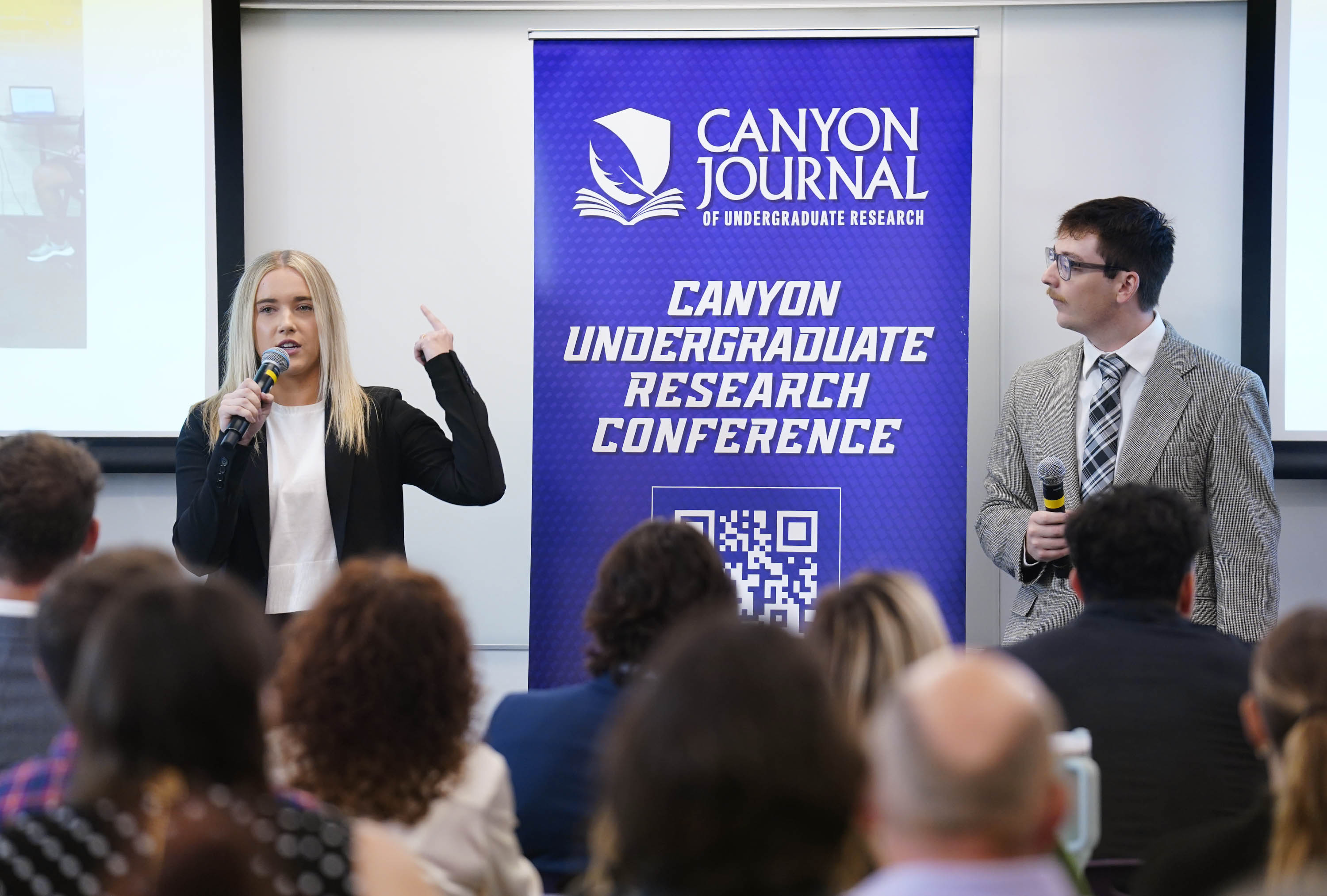 Students emphasize health and religion at research symposium GCU News