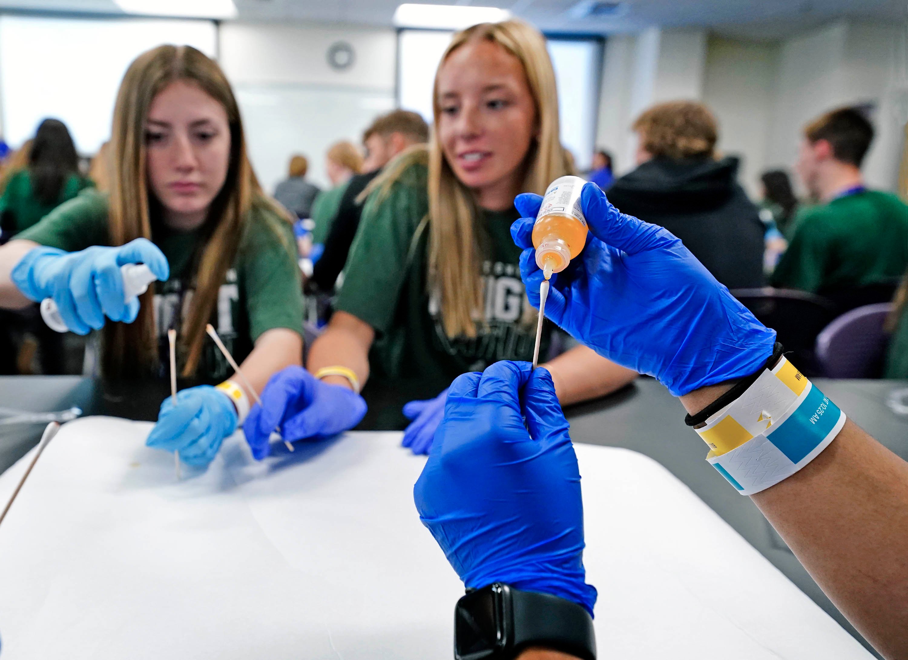 The evidence points to a packed Forensic Science Day