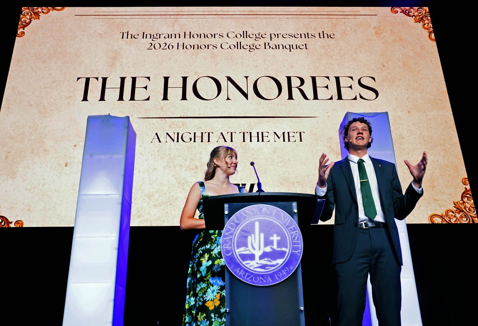 Students celebrated at Ingram Honors College banquet - GCU News