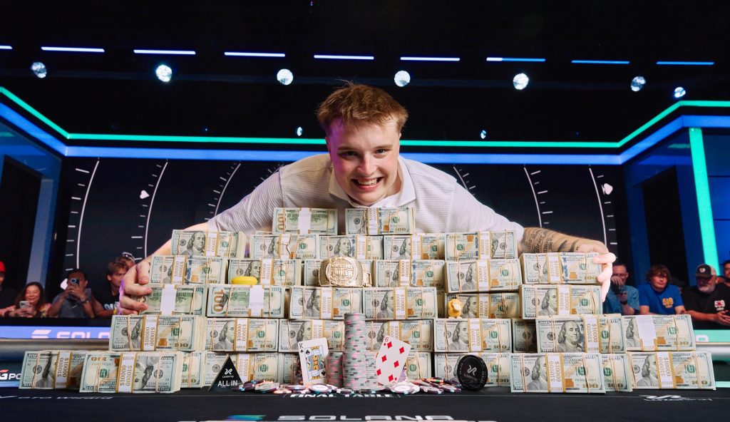 He put in the work, now GCU alum's poker play wins him WSOP's $10M grand  prize - GCU News