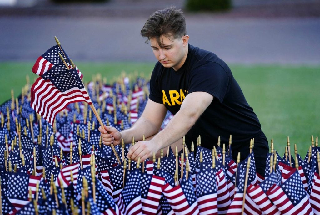 Featured image for: ROTC cadets unfurl tradition of honoring 9/11 victims