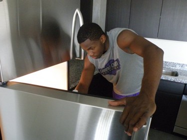 GCU junior Jerome Garrison made the move off-campus for a change of scenery, he says.
