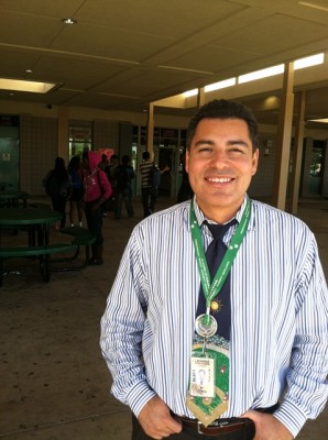 Claudio Coria, Alhambra High School's principal, has high hopes for his school's partnership with GCU.