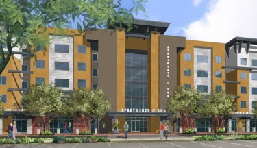 GCU's new campus apartment complex is slated to include nearly 1,000 private beds, most of which are set in four-bed, two-bath setups.