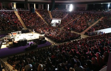 Chapel will meet on eight Mondays in the second semester before GCU Arena is closed in mid-March for expansion. (Photo by Darryl Webb)