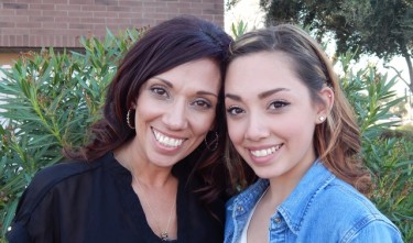 Jazmine "Jazzy" Ramos (right) survived cancer with God's help and that of her mother, Bernadette Kesler. 