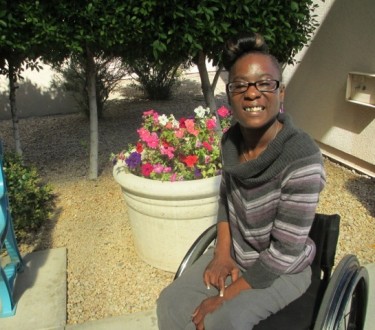 Latisha Anderson will use her GCU master's degree to help geriatric psychiatric patients. 