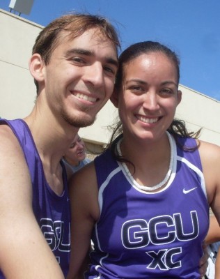 T.J. and Evelia (Stacey) McClarty, who ran cross country at GCU, are Playworks coaches. Photo courtest of Evelia (Stacey) McClarty