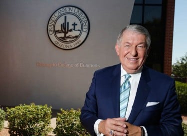 Jerry Colangelo will be more than just a name on a wall. As is his style, he promises to be heavily involved in the Colangelo College of Business.