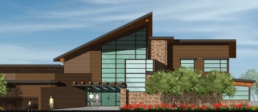 GCU plans to add a 10,000-square-foot clubhouse to Maryvale Golf Course as part of its 2015 design of the popular west Phoenix golf destination. (Courtesy of Todd & Associates)