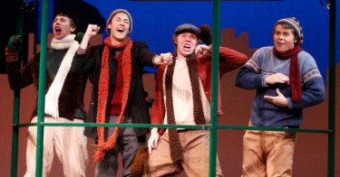 Cast members in "A Child's Christmas in Wales" are plenty excited about the upcoming holidays. 