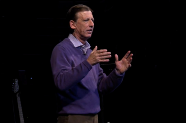 GCU CEO/President Brian Mueller addressed a large audience at the first Chapel of 2015 on Monday, and asked the question, "why can't there be more heaven on earth?" 