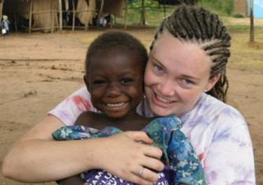 Robyn Poynter on her mission trip to Uganda