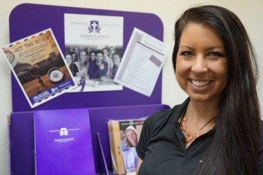 Breanna Boling said GCU's Honors Institute could grow to more than 600 students by the fall. 
