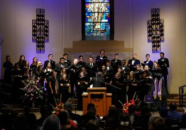 Ashley's memorial service Saturday on campus was filled with music, including a piece by the choir of which she was a member, as well as solo selections. 