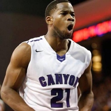 Jerome Garrison, a key player in GCU's first year in Division I, will play in Europe later this year with the hope of getting a tryout with an NBA team. (Photo by Darryl Webb)