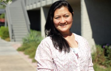 GCU's Muney Shrestha, a Nepal native, is seeking donations for her family, who are among the thousands of victims affected by a 7.8 earthquake that ravaged the country Saturday. Shrestha said everyone can help, with monetary donations or prayers. (Photo by Tyler McDonald)