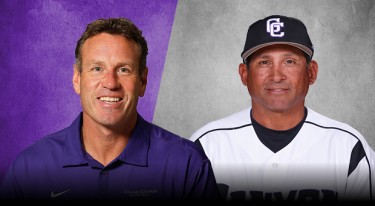 New contracts for GCU coaches Dan Majerle (left) and Andy Stankiewicz were announced at a University press conference on Wednesday morning. 