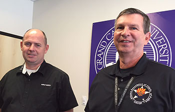 Kenneth Laird and Kirk Fitch of Public Safety 