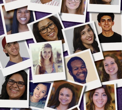These smiling faces belong to some of the incoming freshmen at GCU, the Class of 2019.