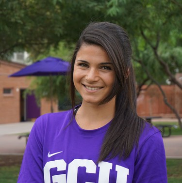 GCU soccer player Madeline McArthur