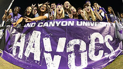 The Havocs are a big name on GCU's spirited campus. 