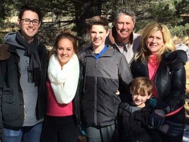 Jeff Penzone and family