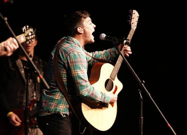 Josh James says of singing at Chapel, "Worship God forever — this is like a little taste of that.”