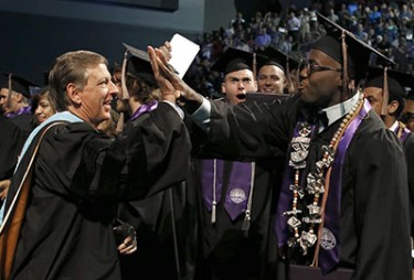 GCU held six days of commencement events in 2015 on its way to graduating the largest number of students in its history. 