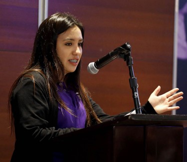 Genesis Cruz, who is studying in the Colangelo College of Business at GCU, received help in high school from the University's Learning Lounge. 