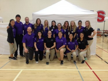A team of GCU students provided affordable cardiac screenings to the community. 
