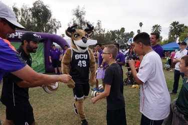 No GCU event is complete without Thunder.