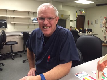 Michael Bodeen, GCU lead instructor for human dissection, discusses the lure of the labs. 