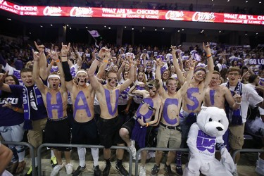 The Havocs’ histrionics at games have become legendary, but they also reach out to the community. (Photo by Darryl Webb)