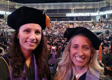Dr. Cindy Seminoff and Dr. Rachel Behling