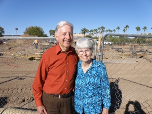 Retired Dr. Jim Witherspoon, left, and his wife Becky, were part of GCU for more than 25 years.