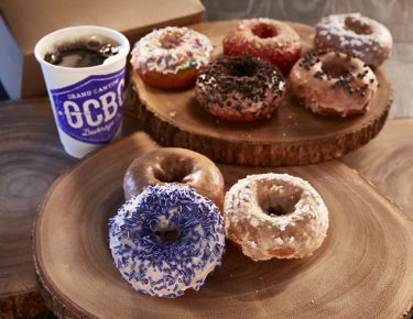 Grand Canyon Beverage Company features doughnuts from Fractured Prune Doughnuts, which has eight Arizona locations. (Photo by Darryl Webb)