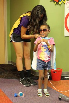 Phoenix Children's Hospital patients had a special visit from Grand Canyon University's Havocs on Wednesday. 