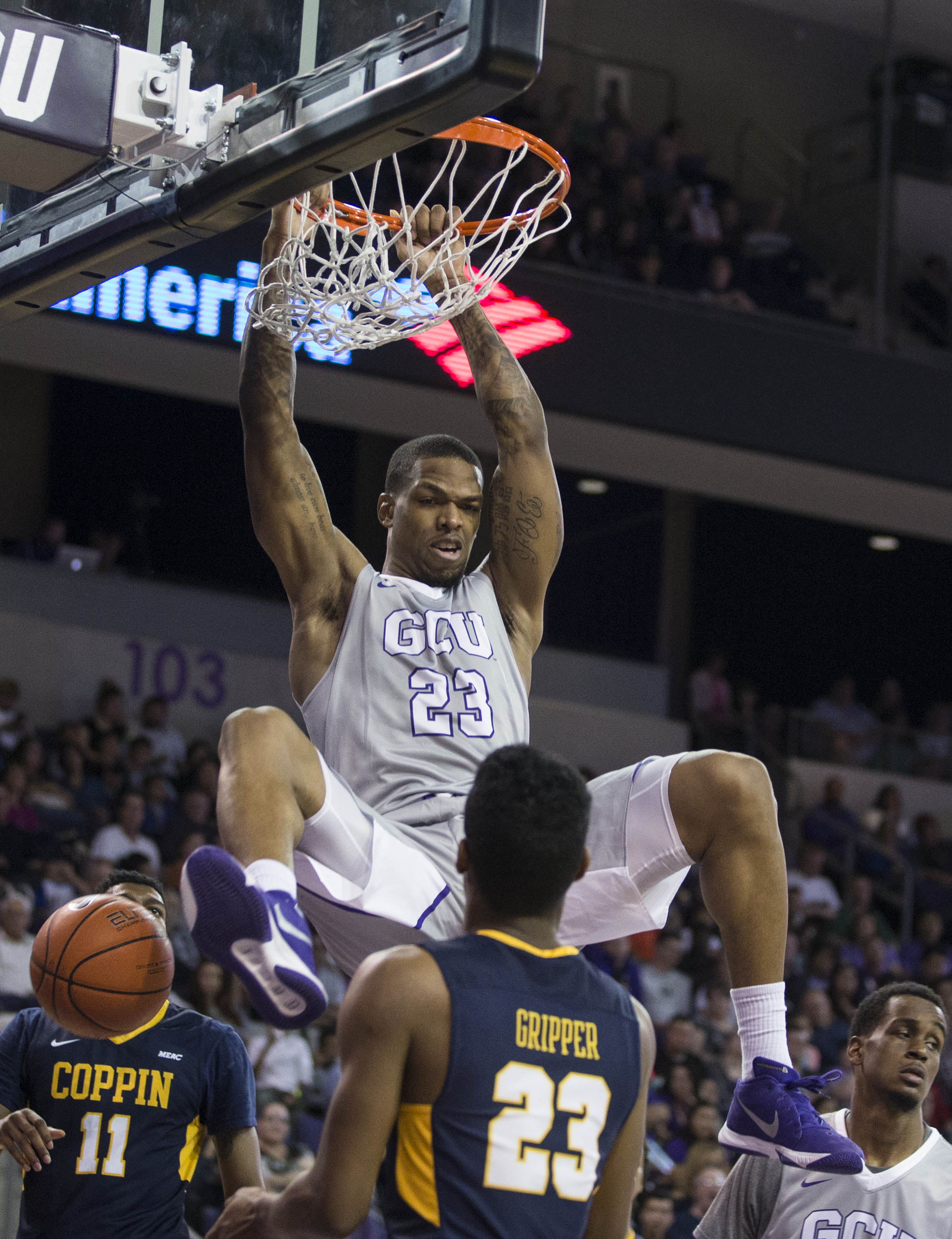 Slideshow Men s Basketball Vs Coppin State GCU Today