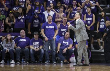 Rick Pitino said his team had to play its best to overcome the GCU crowd.