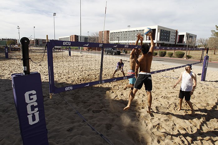 New courts give students their day(s) at the beach - GCU Today