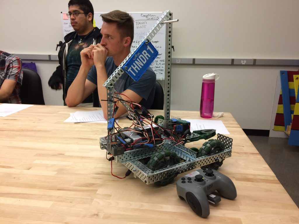 Robotics Club gets in gear with debut of Thunderbot - GCU Today