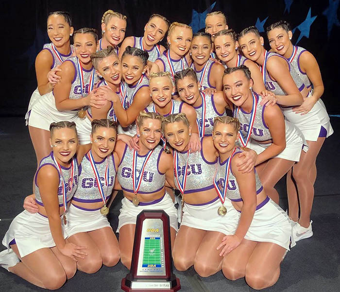 Dance team wins national title; Cheer team second GCU News